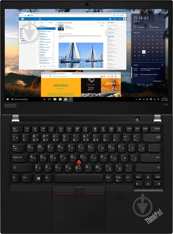 Ноутбук Lenovo ThinkPad T490 14" (20N3000LRT) black - фото 2 Ноутбук Lenovo ThinkPad T490 14" (20N3000LRT) black - фото 2