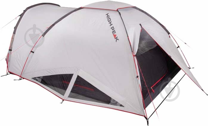 Палатка туристическая High Peak Alfena 3.0 Nimbus Grey 11433 - фото 3