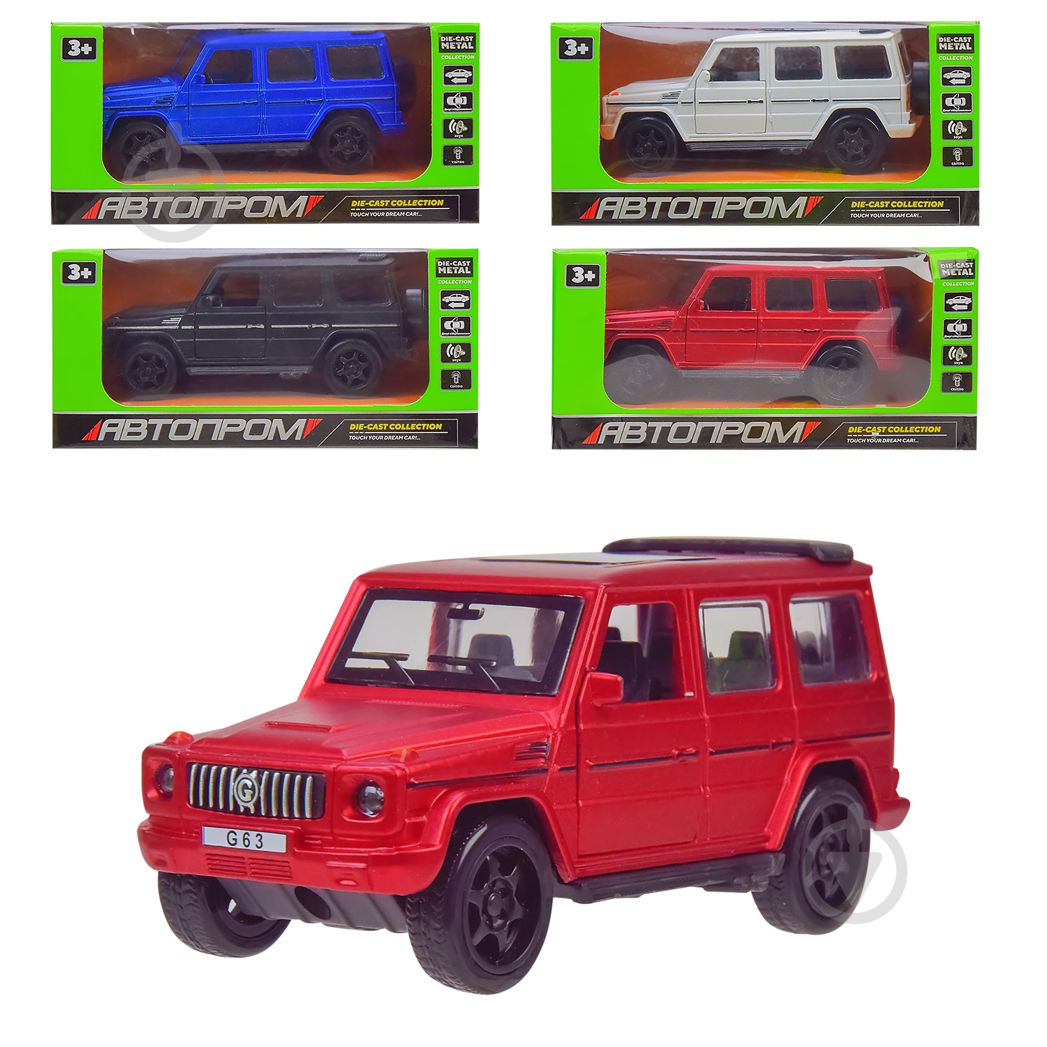 Автомодель Автопром 1:32 (ассортимент) A3253 - фото 1 Автомодель Автопром 1:32 (ассортимент) A3253 - фото 1