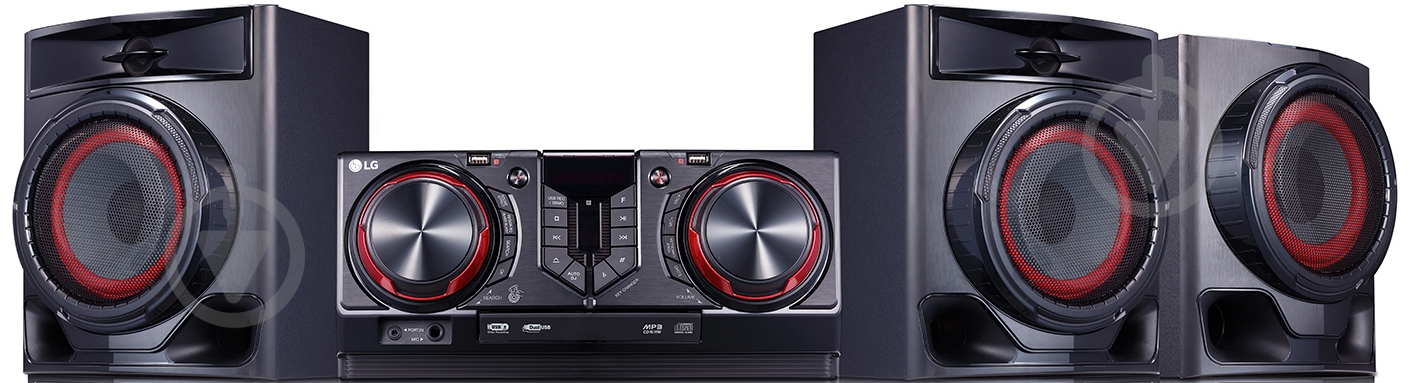 Мини-система LG CJ45 black - фото 2 Мини-система LG CJ45 black - фото 2