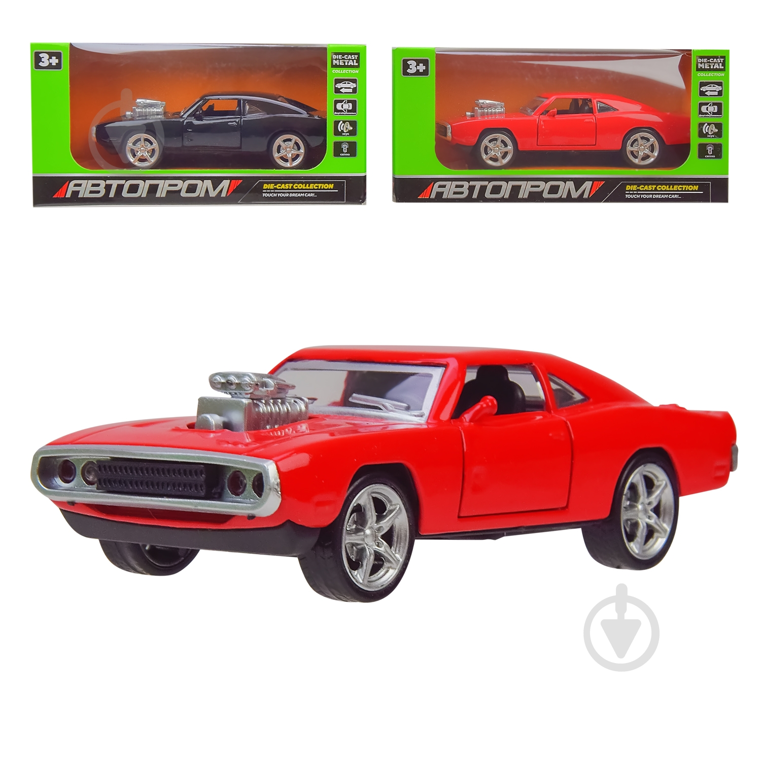 Автомодель Автопром 1:32 (ассортимент) A3255 - фото 2 Автомодель Автопром 1:32 (ассортимент) A3255 - фото 2