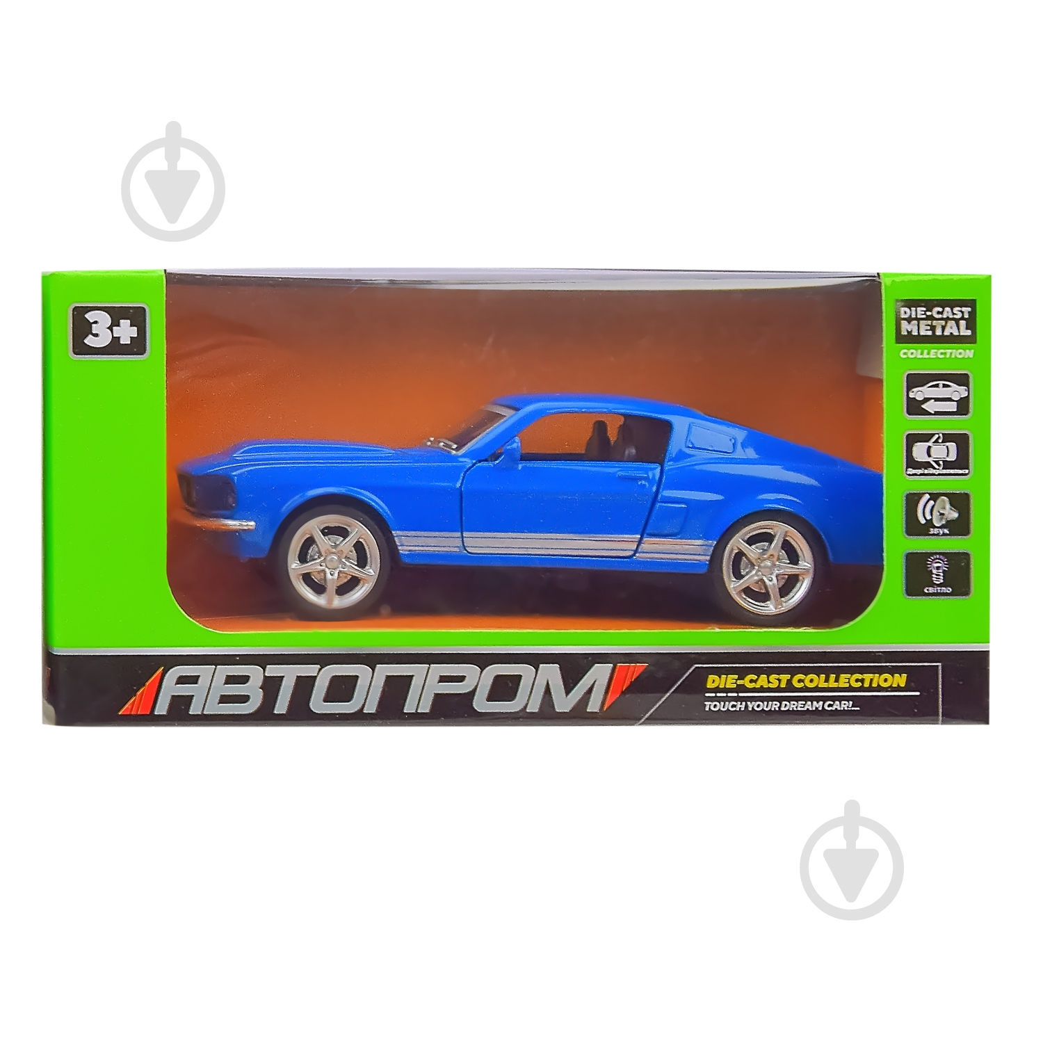 Автомодель Автопром 1:32 (ассортимент) A3255 - фото 6 Автомодель Автопром 1:32 (ассортимент) A3255 - фото 6