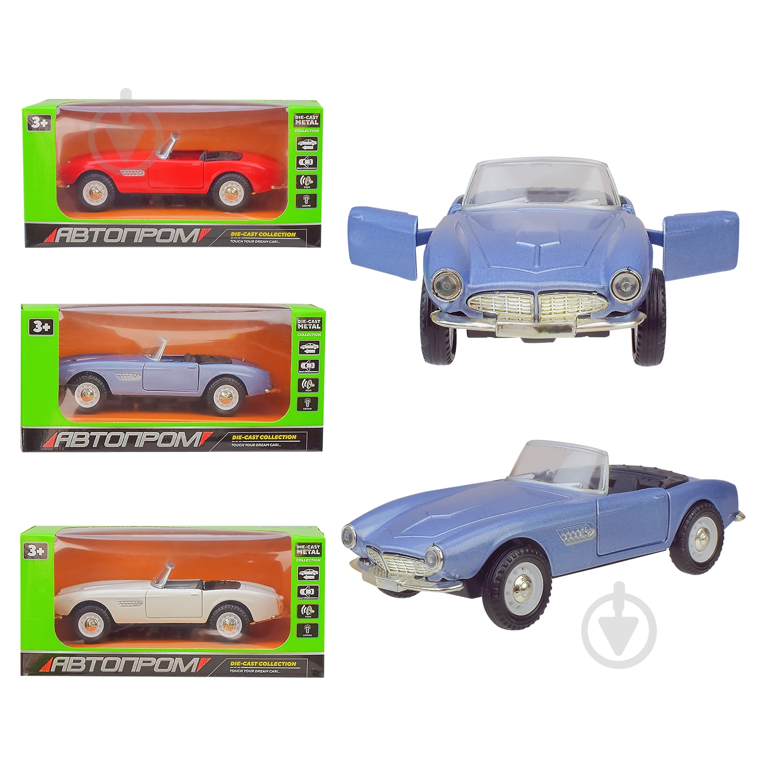 Автомодель Автопром 1:32 (ассортимент) A3256 - фото 2