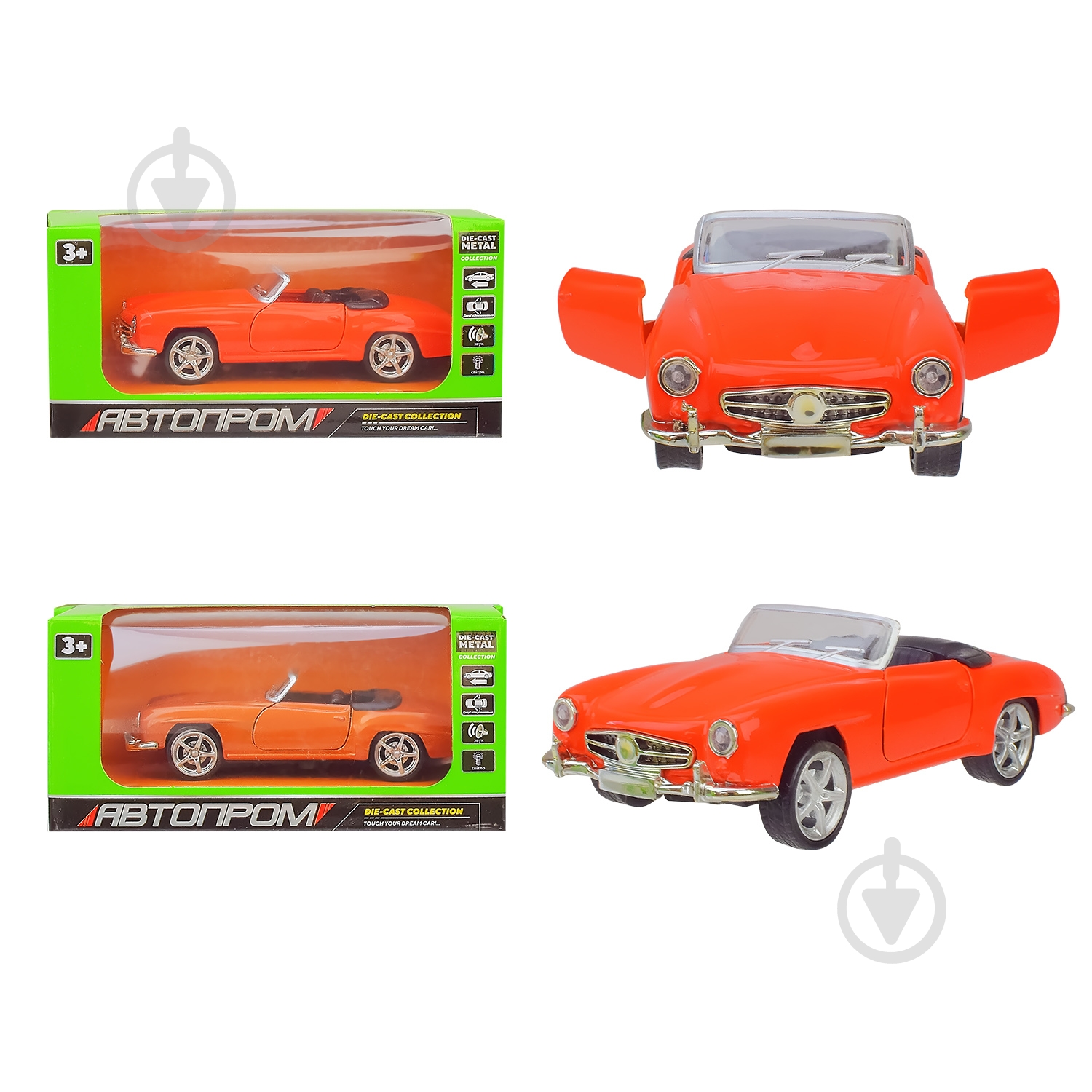 Автомодель Автопром 1:32 (ассортимент) A3256 - фото 5