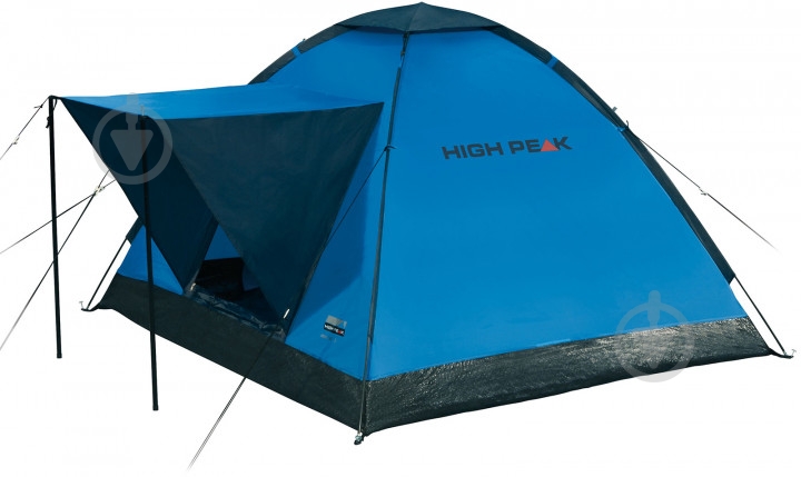 Палатка кемпинговая High Peak Beaver 3 Blue/Grey 10167 - фото 1 Палатка кемпинговая High Peak Beaver 3 Blue/Grey 10167 - фото 1