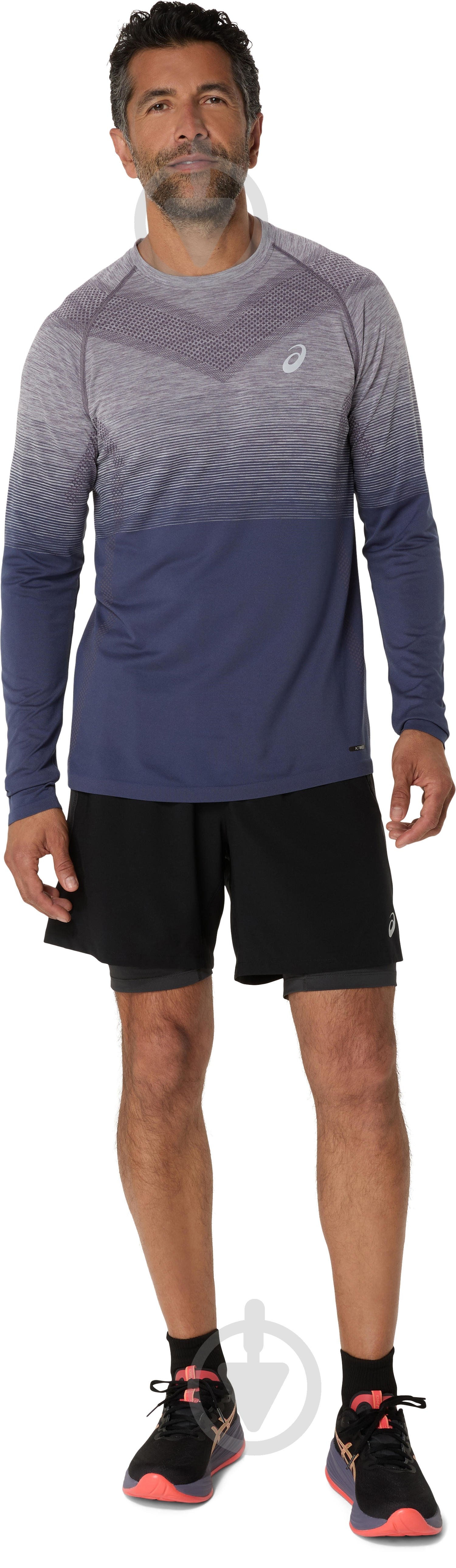 Лонгслів Asics SEAMLESS LS TOP 2011C394-501 р.S синій - фото 7