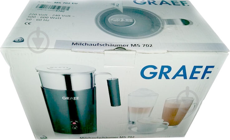 Капучинатор Graef MS 702 (GRF00099) черный - фото 9