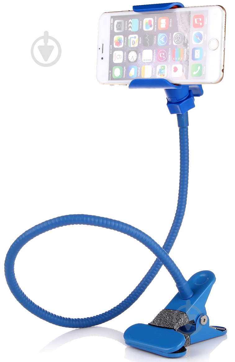 Держатель для смартфона UFT IP05 синий (Ip05blue) - фото 1 Держатель для смартфона UFT IP05 синий (Ip05blue) - фото 1