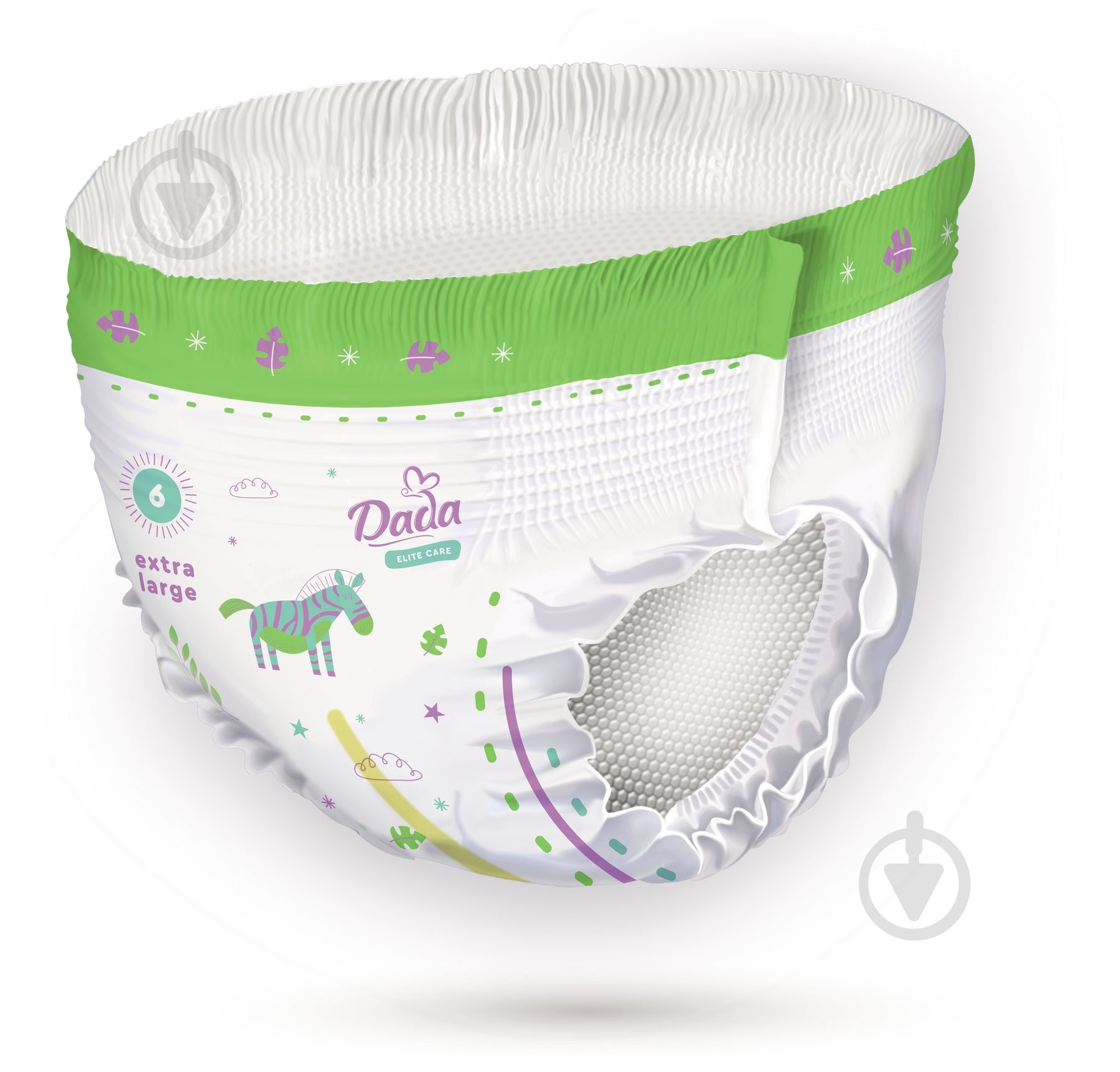 Подгузники-трусики Dada Elite Care Extra Large 6 15+ кг 34 шт. - фото 2 Подгузники-трусики Dada Elite Care Extra Large 6 15+ кг 34 шт. - фото 2