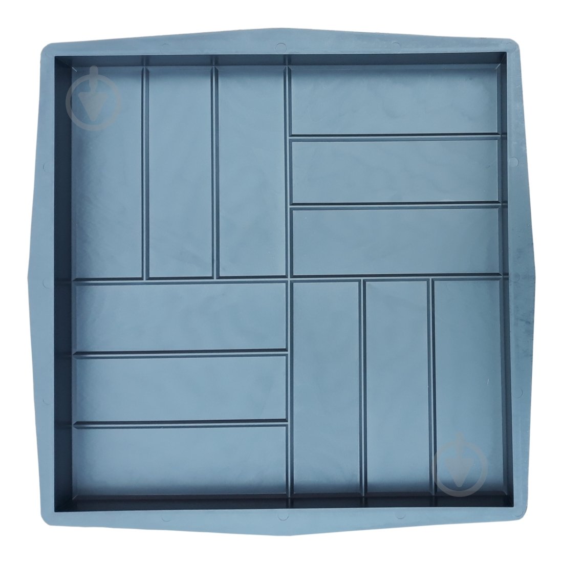 Форма Верес-2007 50x50 см для тротуарной плитки Паркет - фото 1