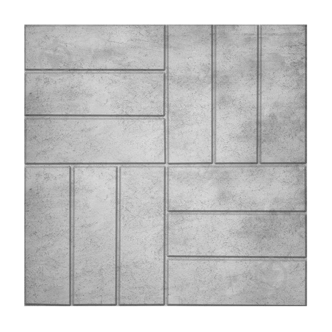 Форма Верес-2007 50x50 см для тротуарной плитки Паркет - фото 2