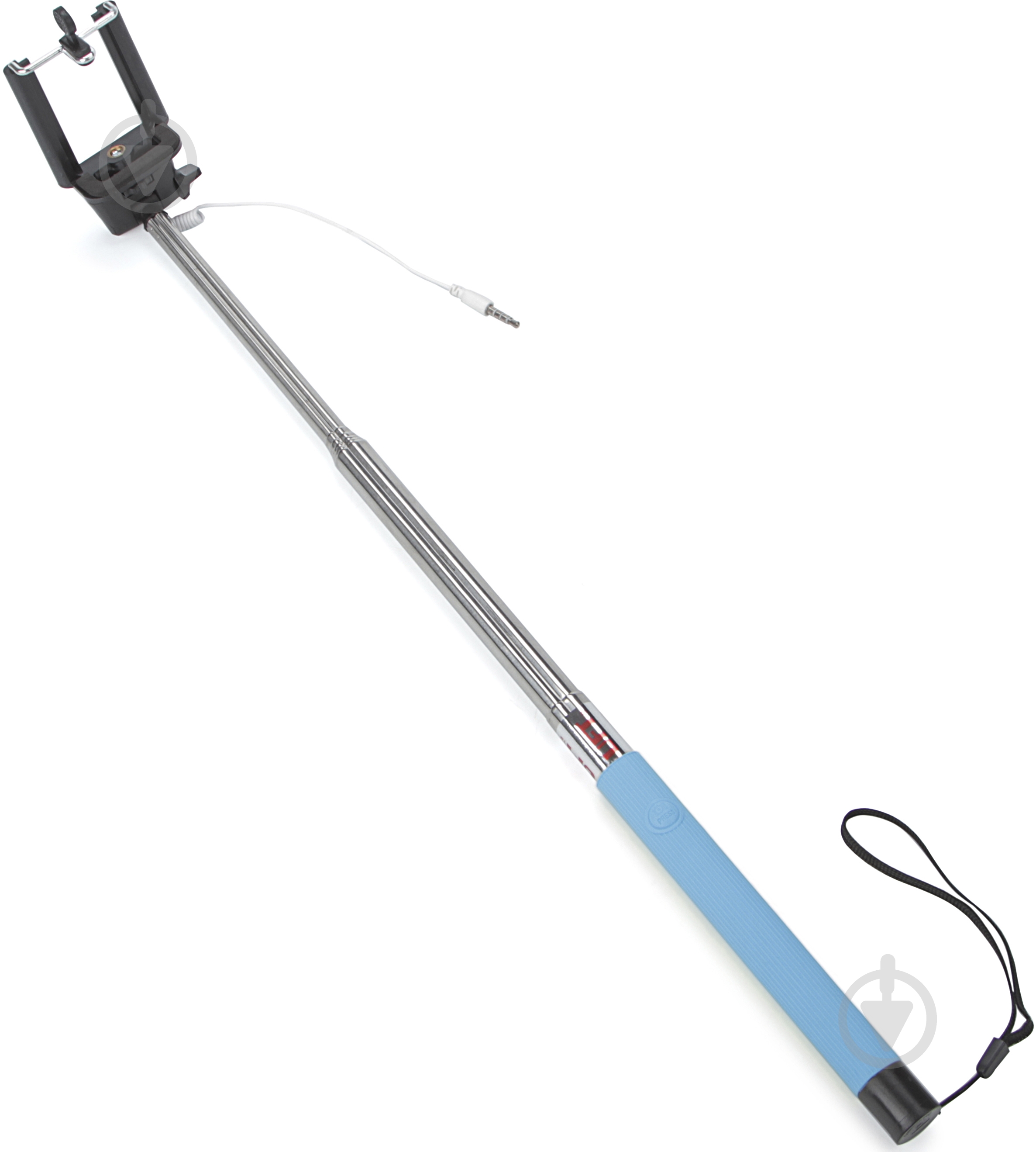 Селфи-монопод UFT  UFT стик со шнуром SS1 Light Blue - фото 1