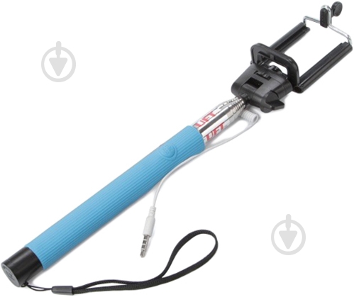 Селфи-монопод UFT  UFT стик со шнуром SS1 Light Blue - фото 3