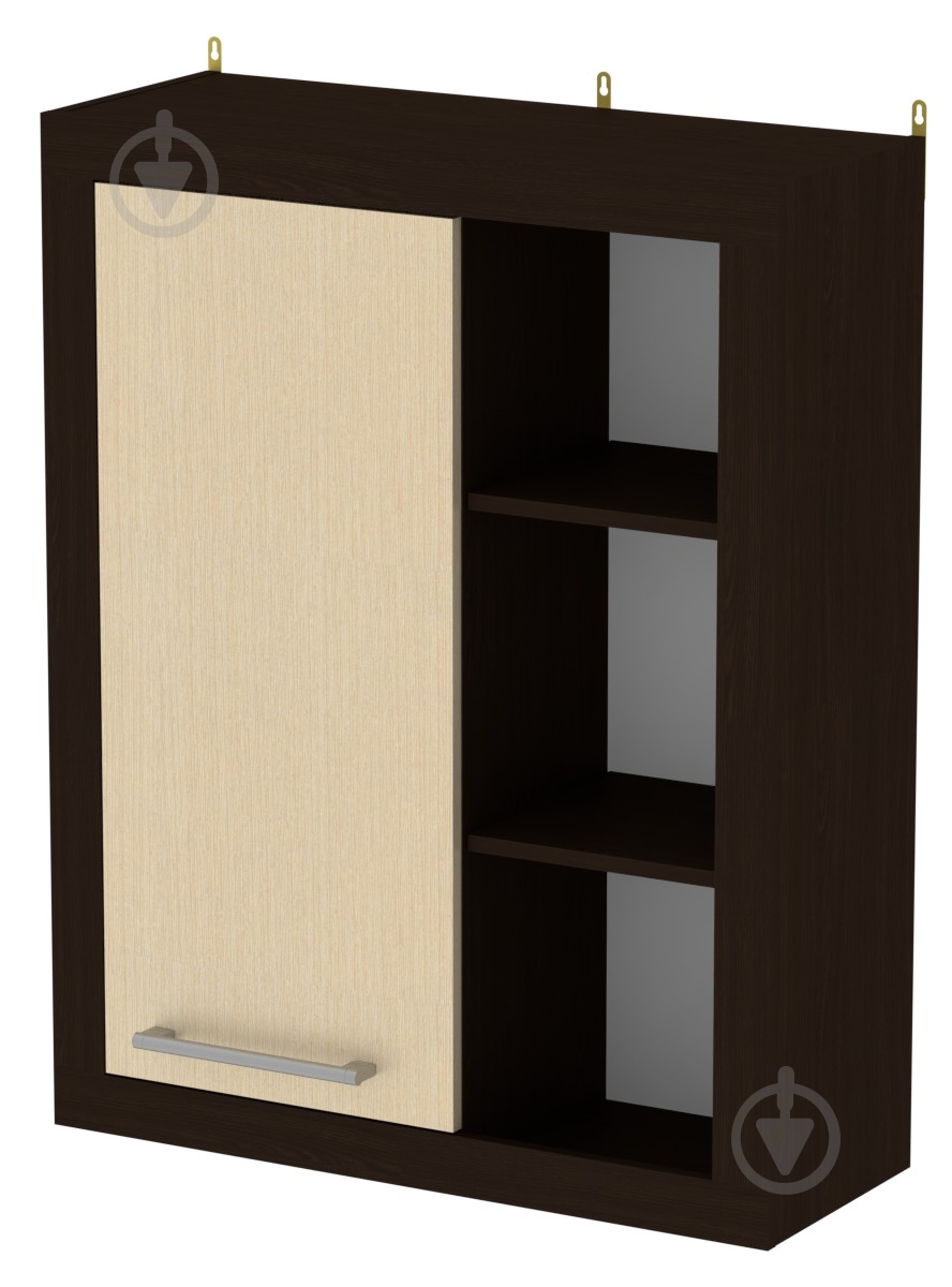 Шкафчик подвесной МГ-1-2 венге - фото 1 Шкафчик подвесной МГ-1-2 венге - фото 1