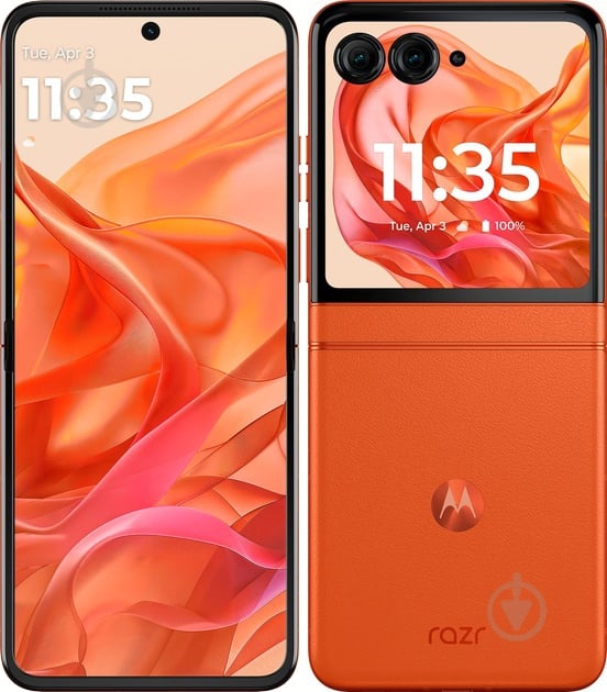 Смартфон Motorola Razr 50 8/256GB spritz orange (1065521) - фото 1