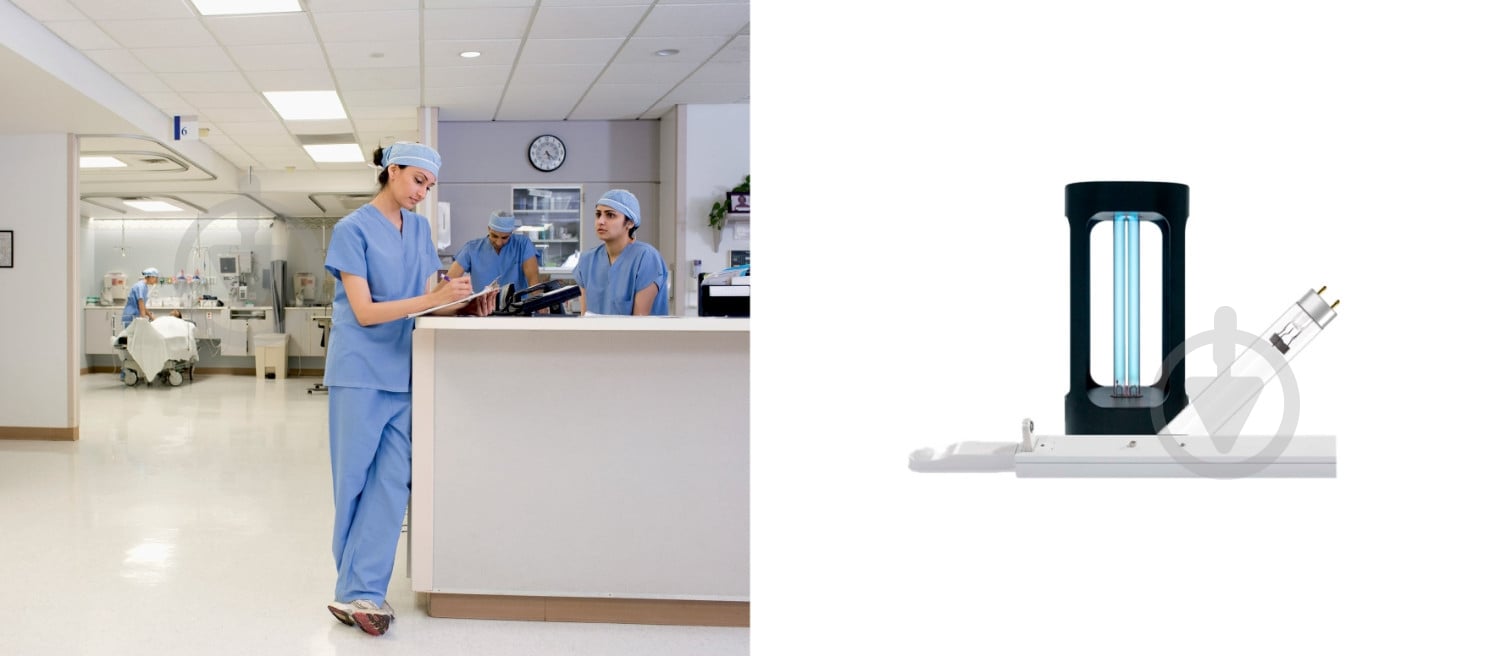 Светильник бактерицидный Ledvance линейный 15 Вт с датчиком - фото 3 Светильник бактерицидный Ledvance линейный 15 Вт с датчиком - фото 3