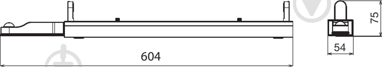 Светильник бактерицидный Ledvance линейный 15 Вт с датчиком - фото 2 Светильник бактерицидный Ledvance линейный 15 Вт с датчиком - фото 2