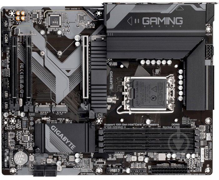 Материнская плата Gigabyte B760 GAMING X (Socket 1700, Intel B760, ATX) - фото 3