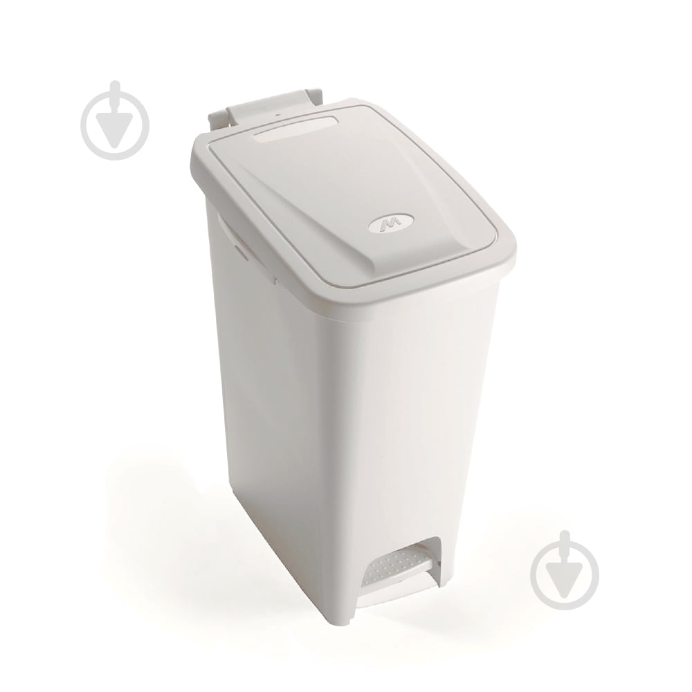 Ведро для мусора Mazzei Экобин 16 л светло-бежевый 0871 MZ - фото 1