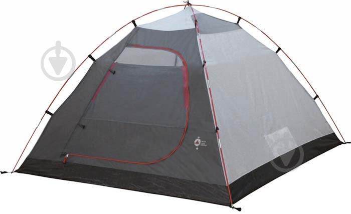 Намет туристичний High Peak Kira 3 Dark Grey/Red 10214 - фото 4