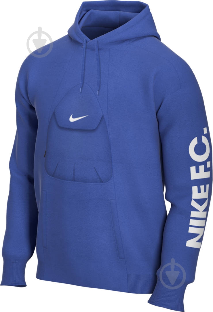 Джемпер Nike M NK FC HOODIE PO CJ2491-480 р. XL синий - фото 1