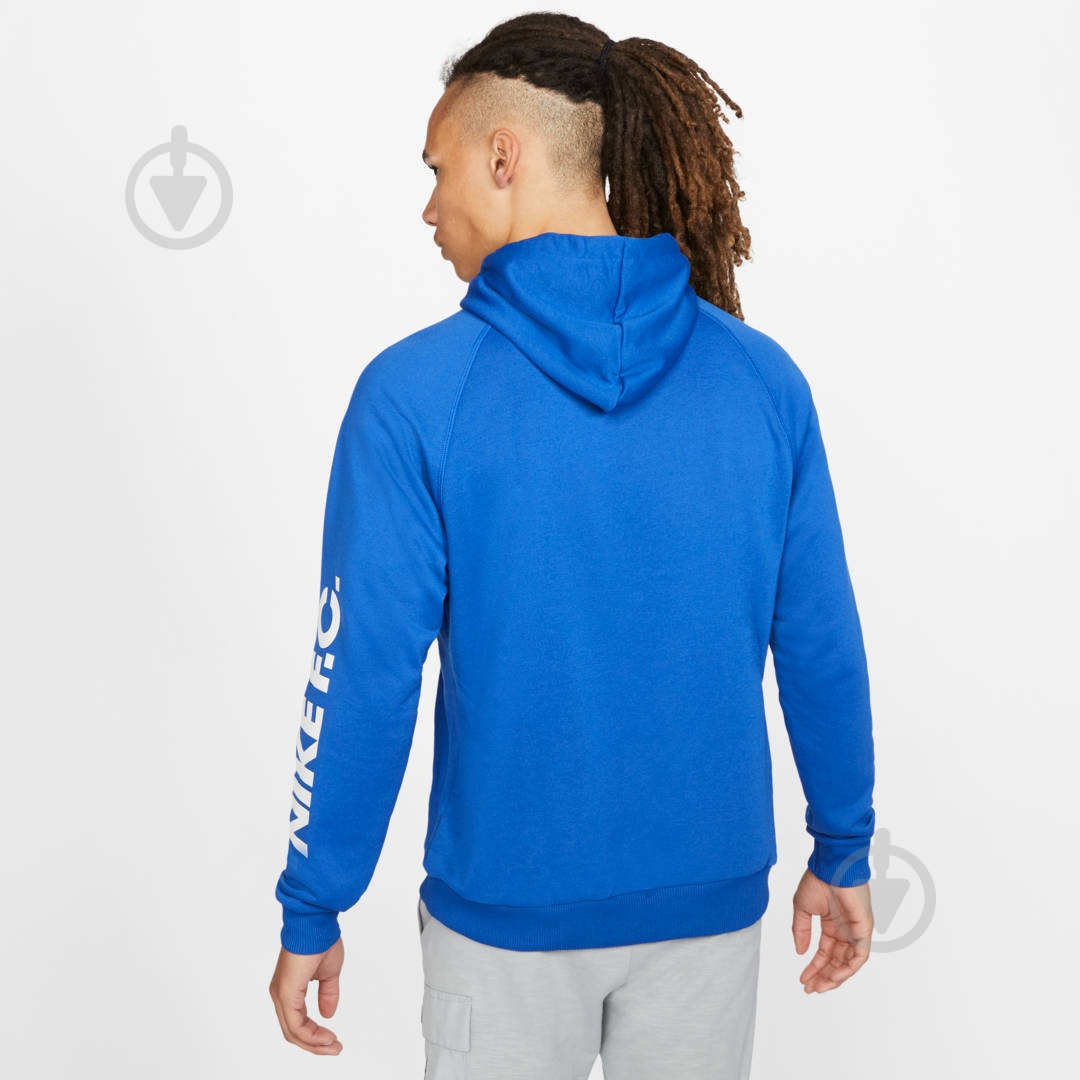 Джемпер Nike M NK FC HOODIE PO CJ2491-480 р. XL синий - фото 3