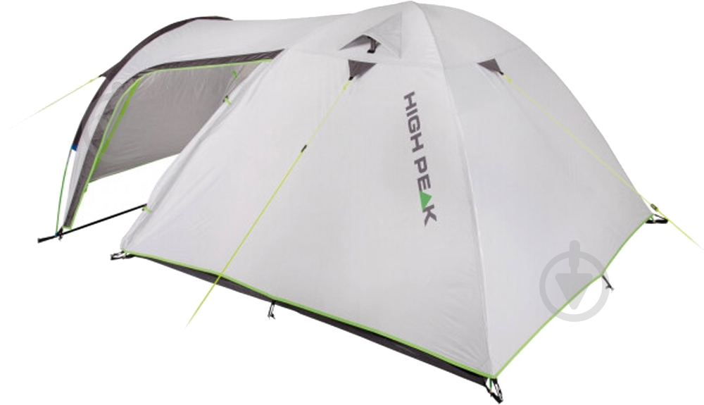 Палатка туристическая High Peak Kira 5.0 Nimbus Grey 10376 - фото 3