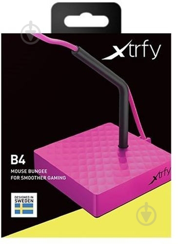 Держатель для кабеля Xtrfy B4 розовый (XG-B4-PINK) - фото 4