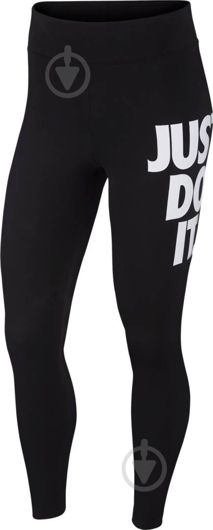 Лосины Nike W NSW LEGASEE LGNG 7/8 HW JDI CJ2657-011 р.XL черный - фото 1