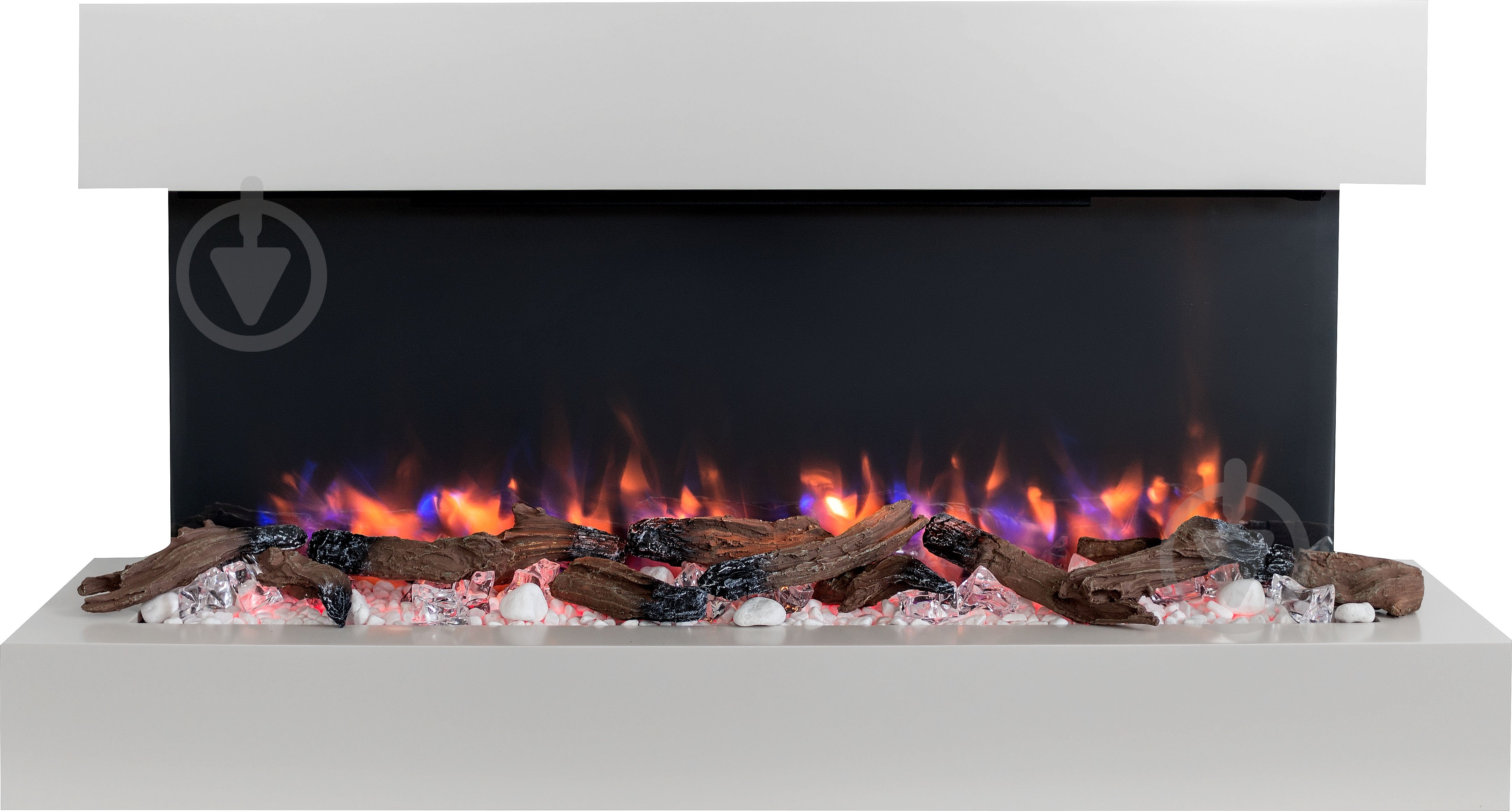 Каминокомплект ASTRA FLAME Нью-Йорк White - фото 4