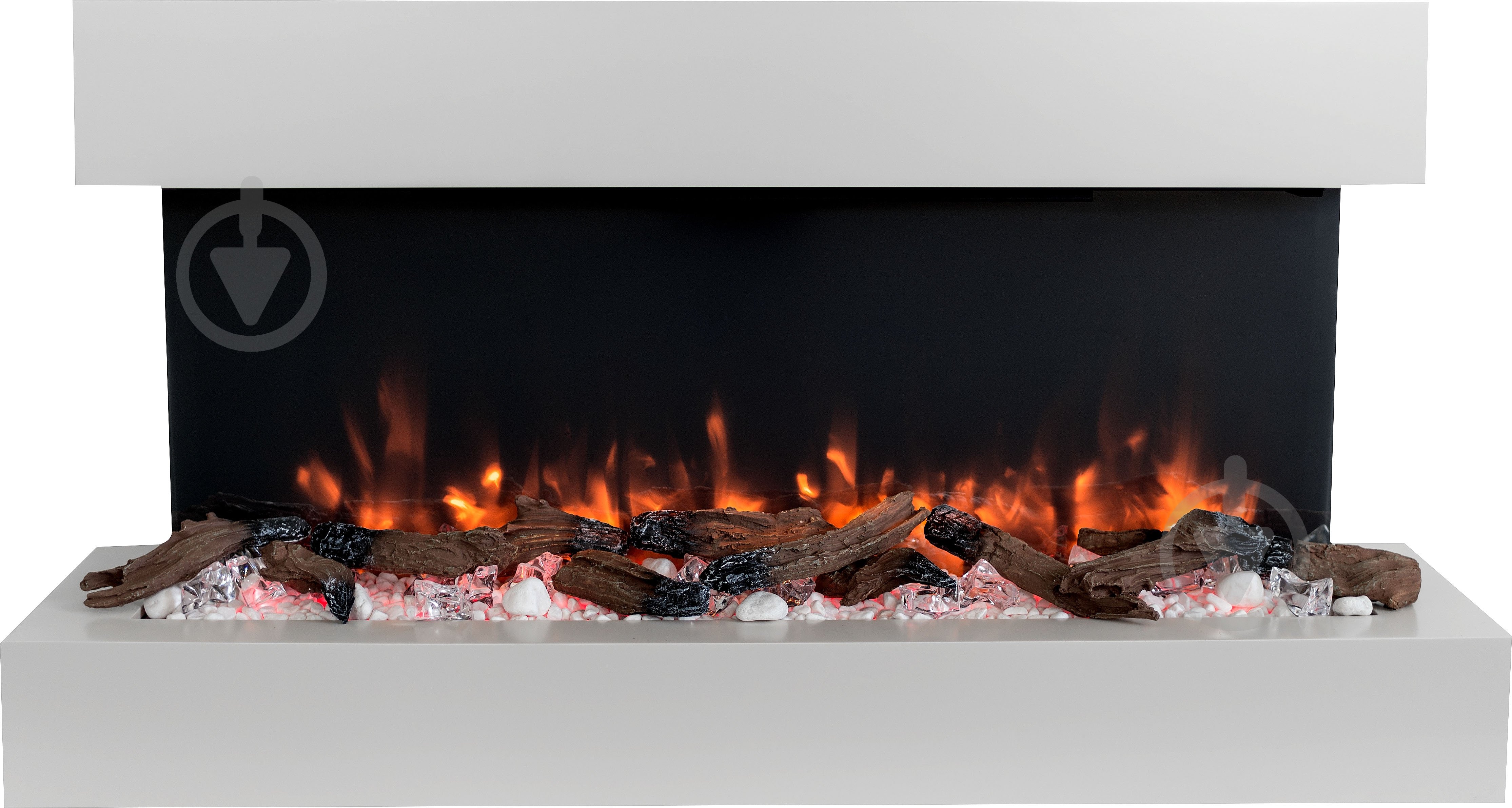Каминокомплект ASTRA FLAME Нью-Йорк White - фото 5