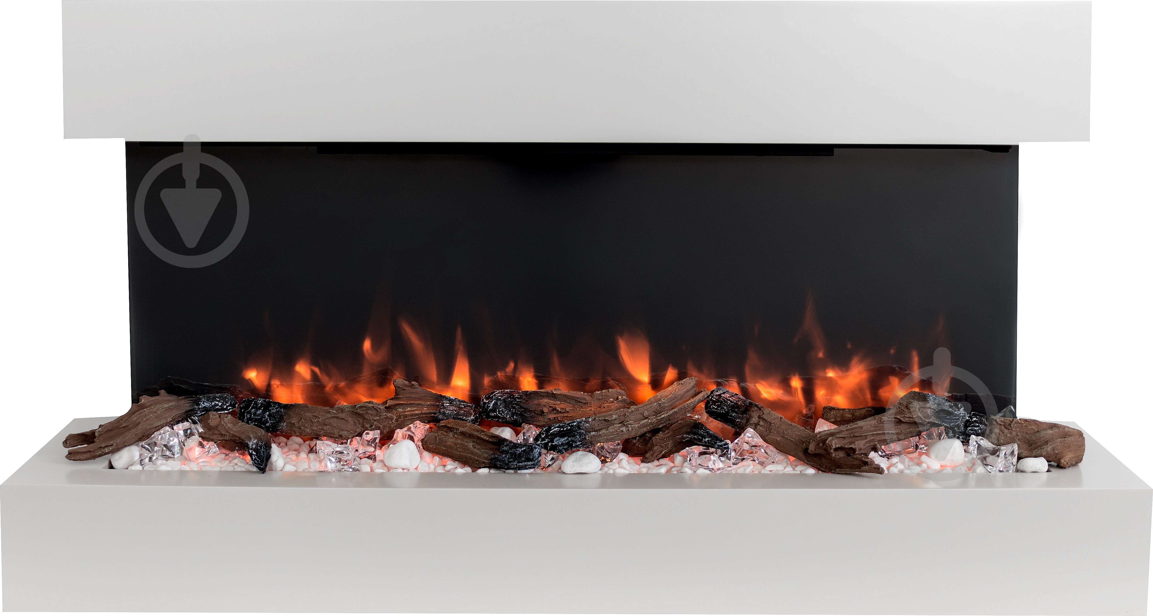 Каминокомплект ASTRA FLAME Нью-Йорк White - фото 3