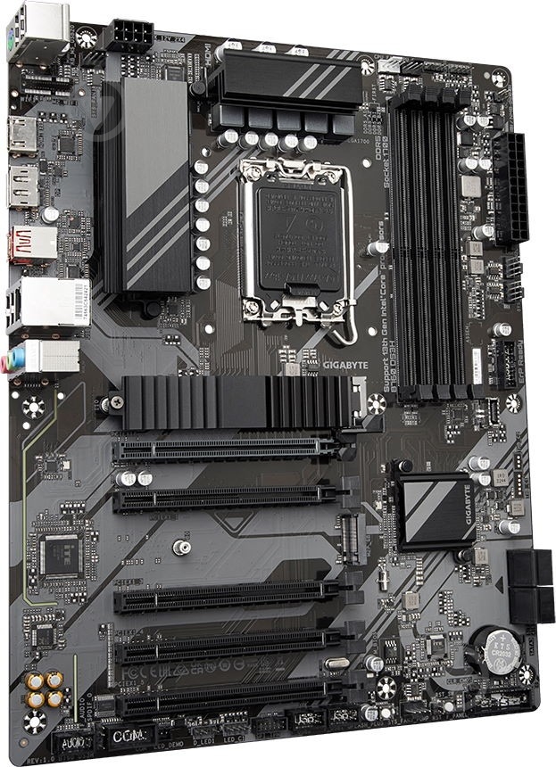 Материнская плата Gigabyte B760 DS3H (Socket 1700, Intel B760, ATX) - фото 3 Материнская плата Gigabyte B760 DS3H (Socket 1700, Intel B760, ATX) - фото 3