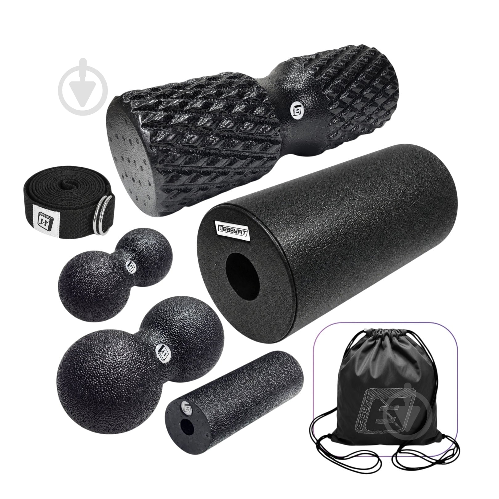 Набор для массажа EasyFit Roll PRO (EF-2043s-2-R) - фото 1 Набор для массажа EasyFit Roll PRO (EF-2043s-2-R) - фото 1