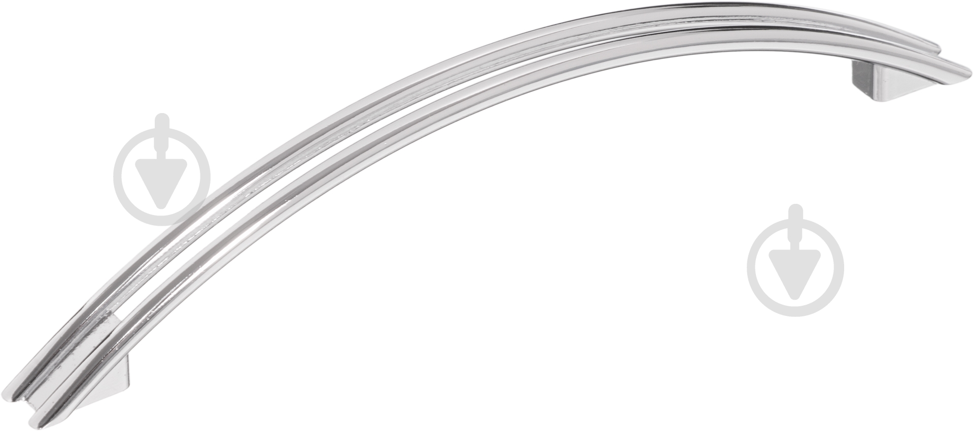 Мебельная ручка скоба DC D-072/128 G2 128 мм хром - фото 1