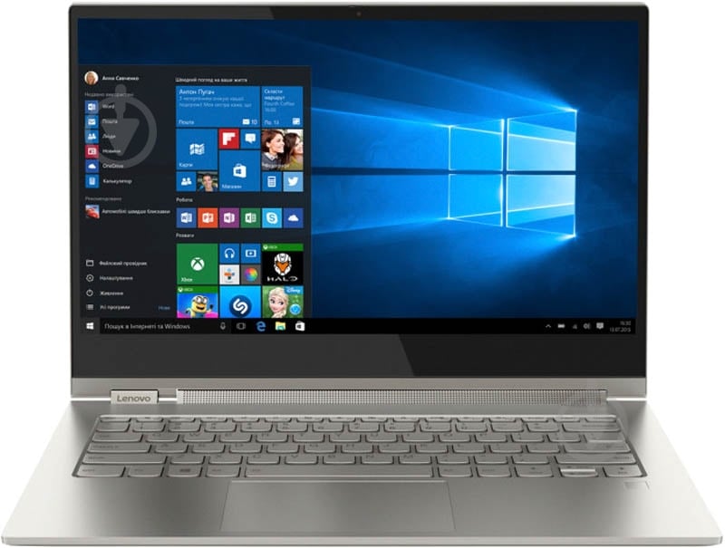 Ноутбук Lenovo Yoga C930 13,9" (81C400QBRA) mica - фото 1