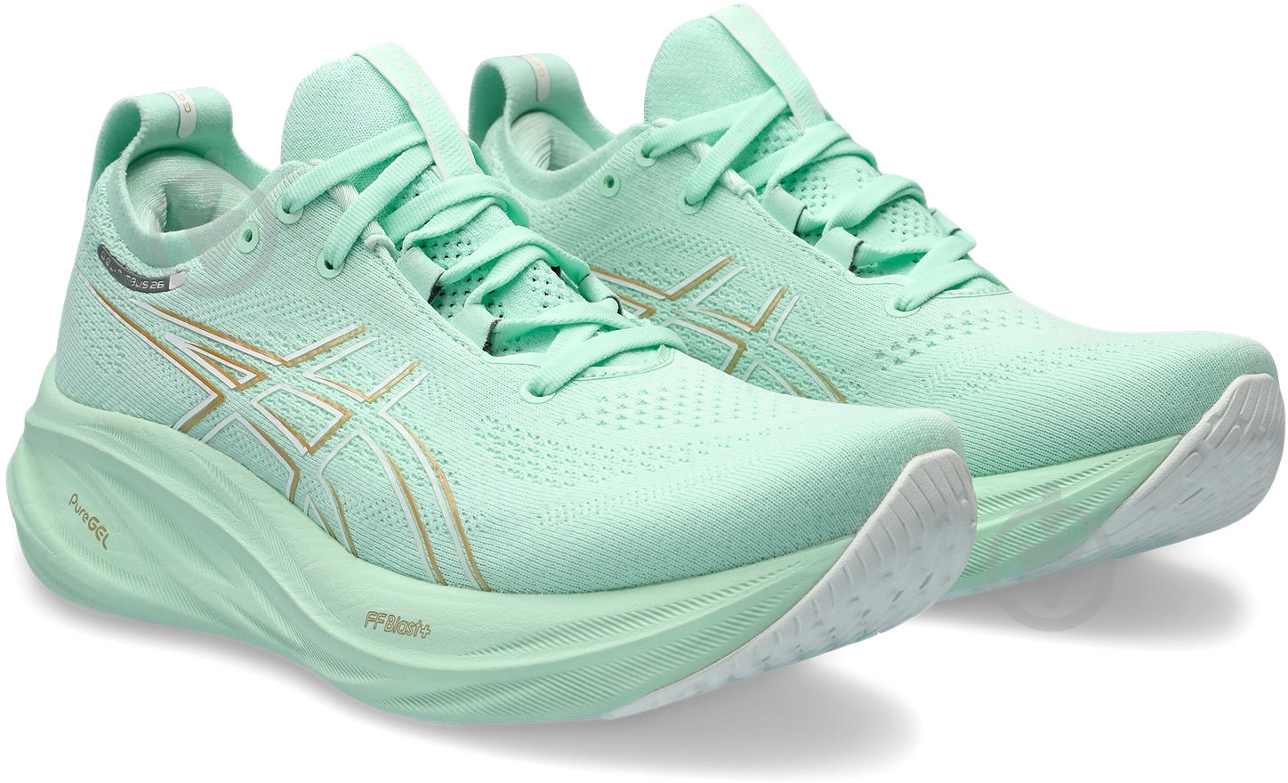 ᐉ Кросівки жіночі Asics GEL-NIMBUS 26 1012B601_300 р.39 м'ятні