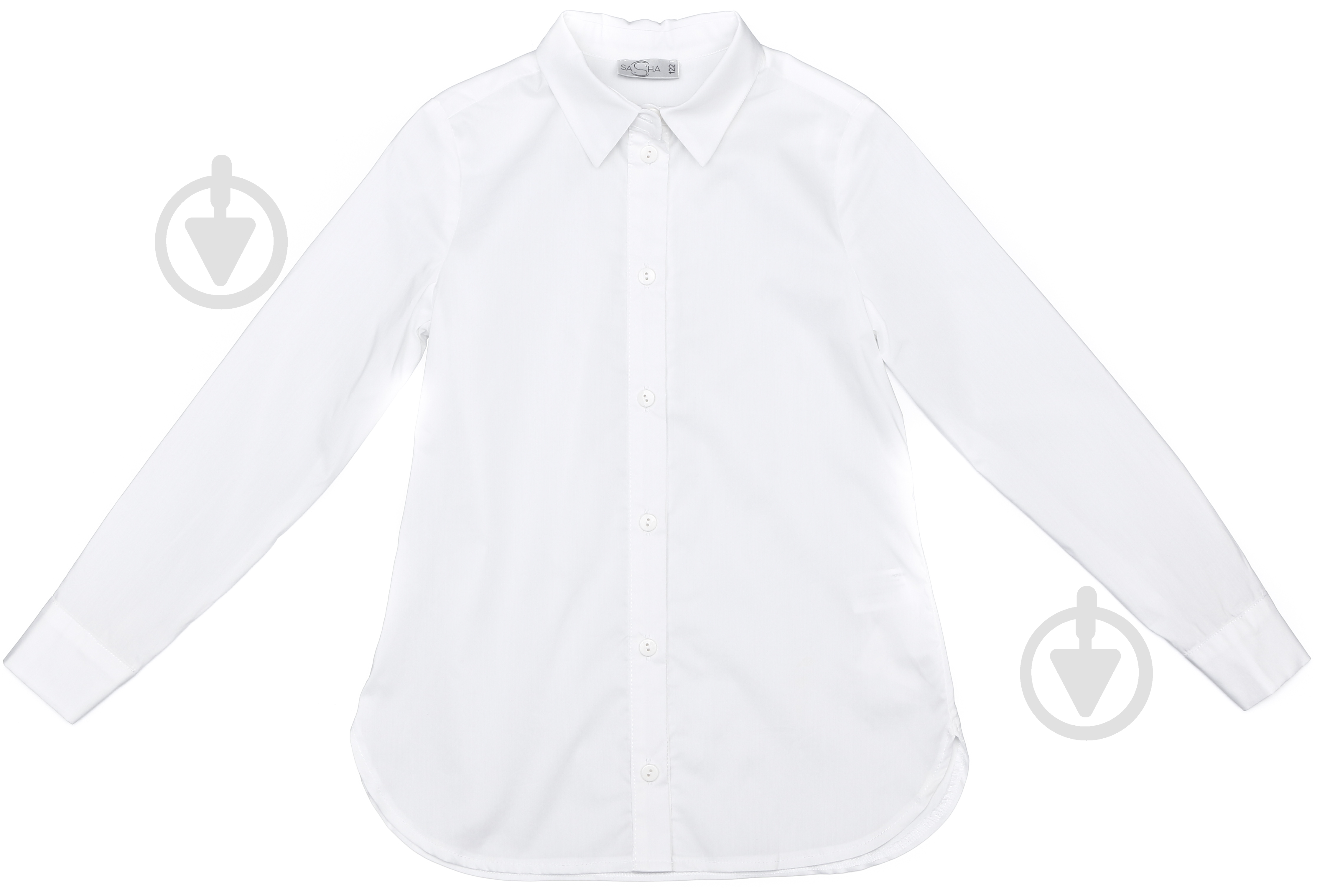 Блуза Sasha р.152 білий 4793/22 - фото 2