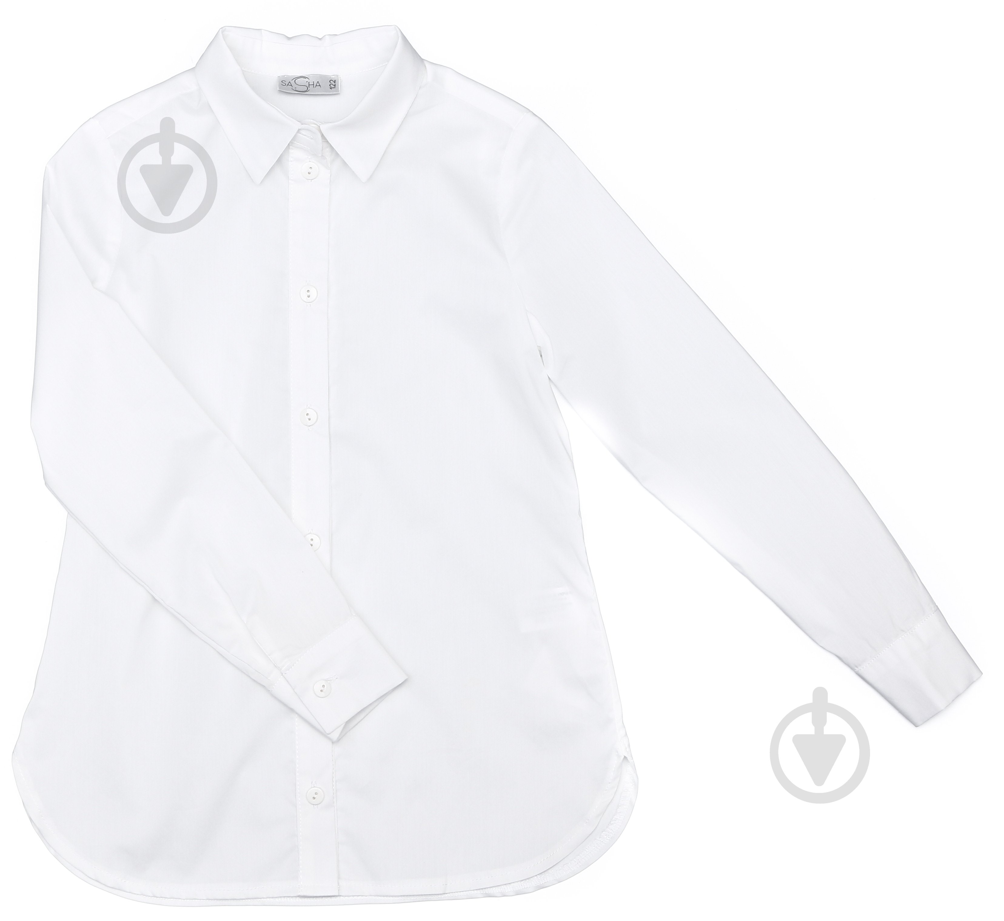 Блуза Sasha р.152 білий 4793/22 - фото 1