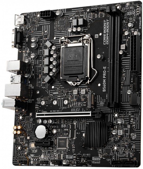 Материнская плата MSI 911-7D22-001 (Socket 1200, Intel B560, micro ATX) - фото 2 Материнская плата MSI 911-7D22-001 (Socket 1200, Intel B560, micro ATX) - фото 2