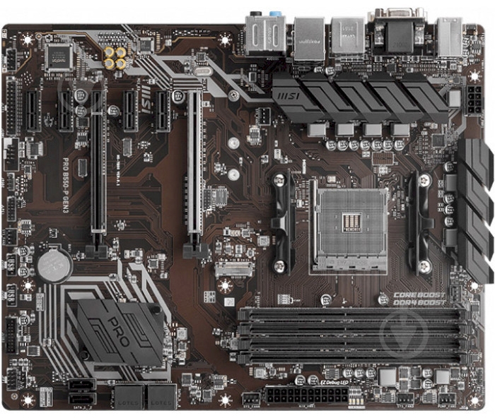 Материнская плата MSI 911-7B86-051 (Socket AM4, AMD B550, ATX) - фото 1