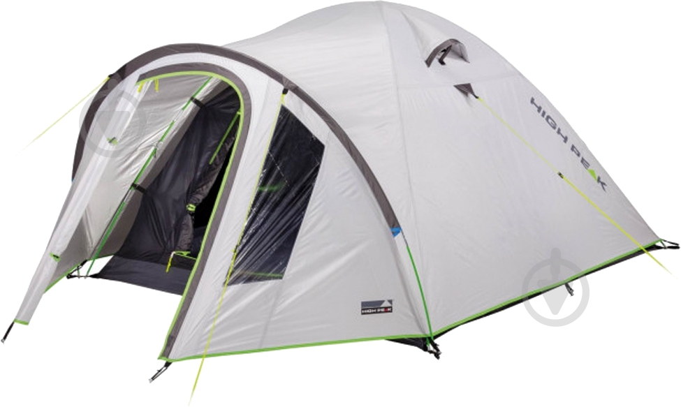 Палатка туристическая High Peak Nevada 4.0 Nimbus Grey 10204 - фото 1