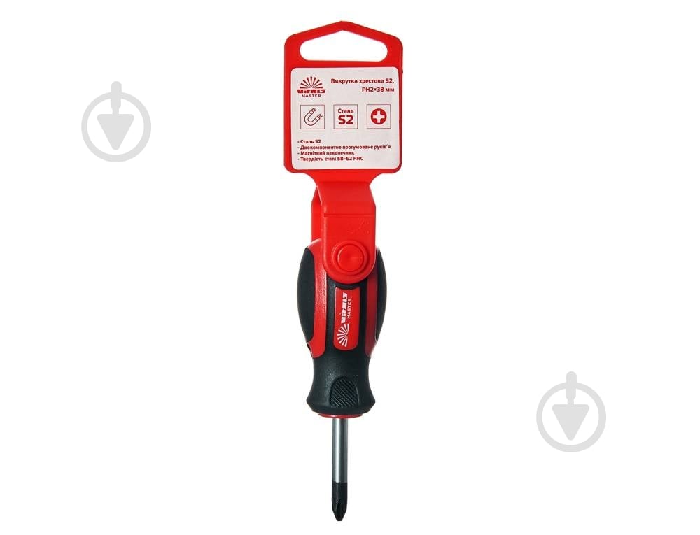 Отвертка Vitals крестовая 179525 - фото 1 Отвертка Vitals крестовая 179525 - фото 1