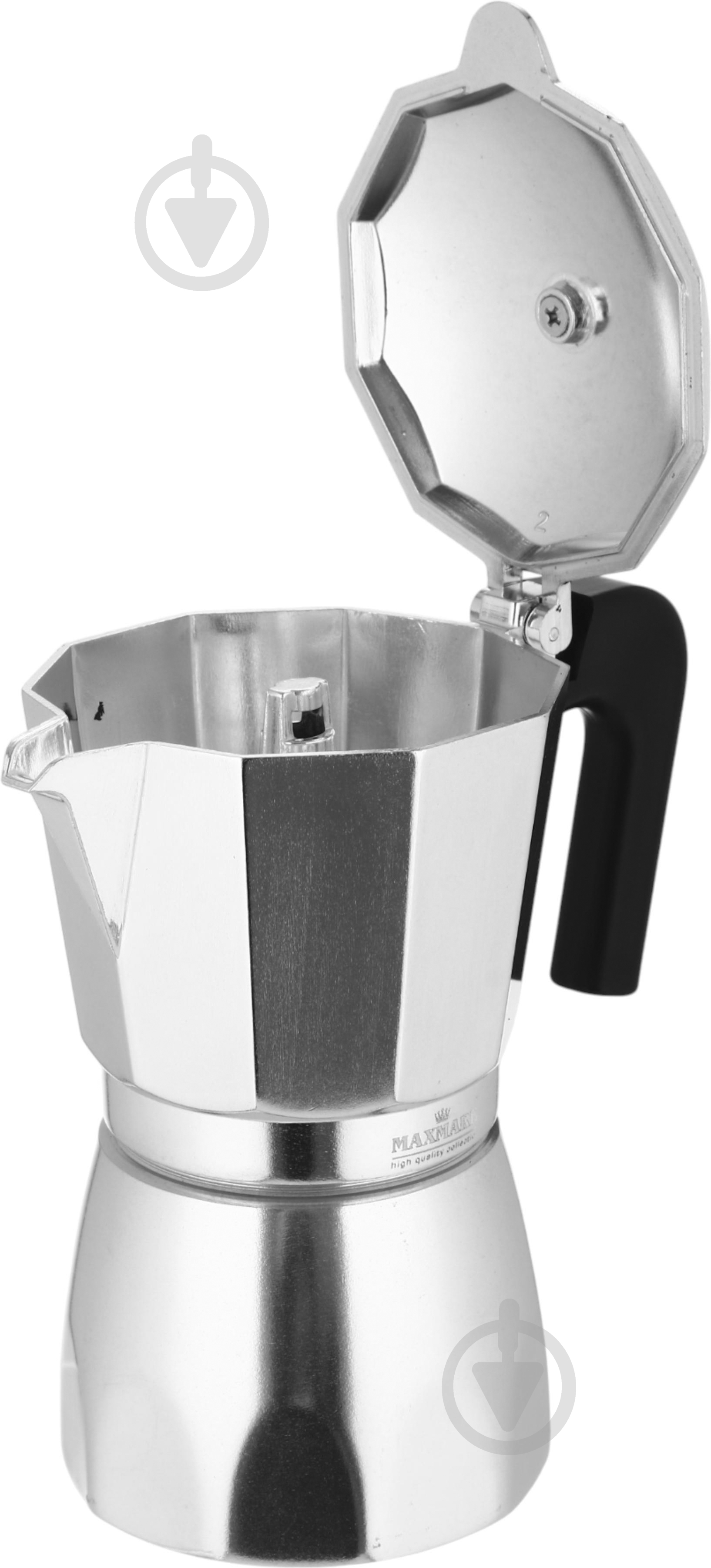Кофеварка гейзерная Maxmark на 6 чашек MK-AL106 - фото 4 Кофеварка гейзерная Maxmark на 6 чашек MK-AL106 - фото 4