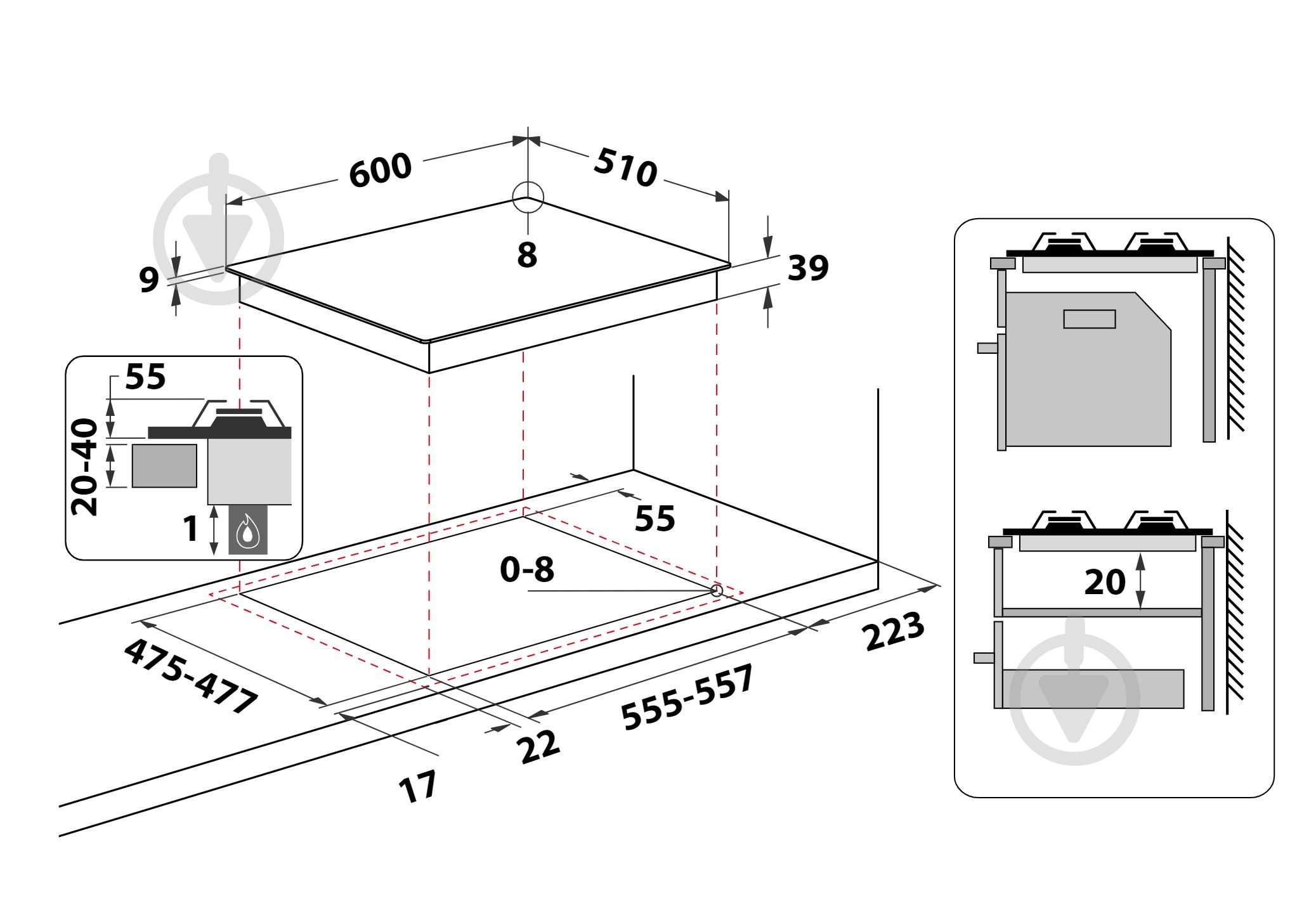 Варочная поверхность газовая Whirlpool GMT6422AN - фото 5 Варочная поверхность газовая Whirlpool GMT6422AN - фото 5