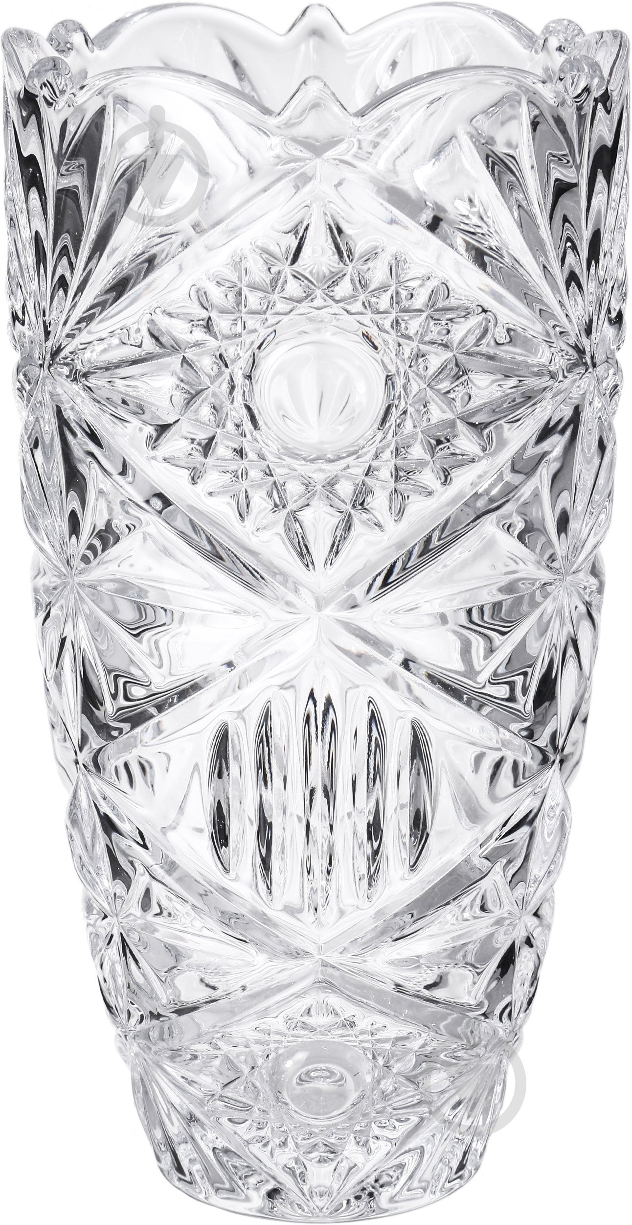 Ваза стеклянная Bohemia Miranda 20 см прозрачная b89002-99018 - фото 1