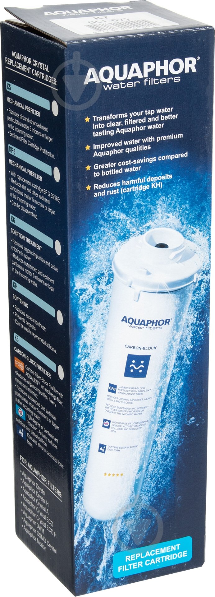 Картридж Аквафор К1-07 - фото 3 Картридж Аквафор К1-07 - фото 3