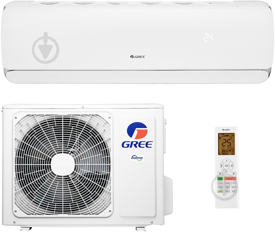 Кондиціонер Gree GWH09AEC-K6DNA1A/I G-Tech - фото 1