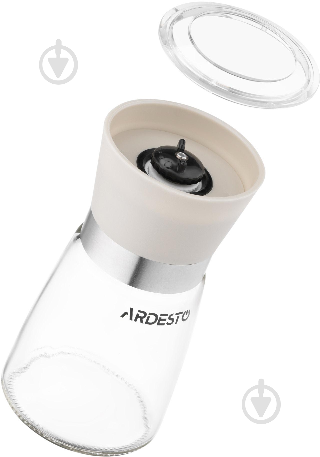 Млинок для солі та перцю Ardesto Gemini бежевий (AR2101BG) - фото 2