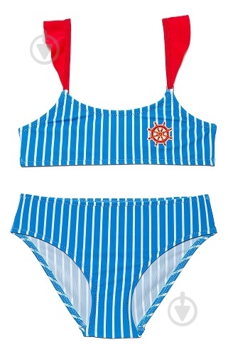 Купальник для девочек Conte-Kids E Charm р.128 /60 см голубой - фото 1 Купальник для девочек Conte-Kids E Charm р.128 /60 см голубой - фото 1